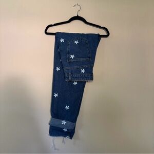 ASOS Embroidered Jeans